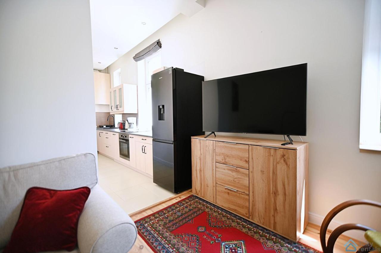 Beige And Red 3City Studio In Sopot With Outdoor Parking By Noclegi Renters 外观 照片